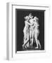 Three Graces, 1812-16-Antonio Canova-Framed Giclee Print