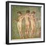 Three Graces, from Pompeii-null-Framed Giclee Print