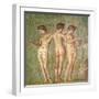 Three Graces, from Pompeii-null-Framed Giclee Print