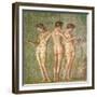 Three Graces, from Pompeii-null-Framed Giclee Print