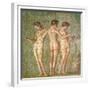 Three Graces, from Pompeii-null-Framed Giclee Print