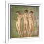 Three Graces, from Pompeii-null-Framed Giclee Print