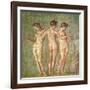 Three Graces, from Pompeii-null-Framed Giclee Print