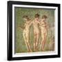 Three Graces, from Pompeii-null-Framed Giclee Print