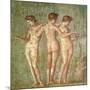 Three Graces, from Pompeii-null-Mounted Giclee Print