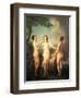 Three Graces or De Nesle Mesdemoiselles-null-Framed Giclee Print