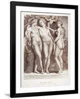 Three Graces-Peter Paul Rubens-Framed Giclee Print