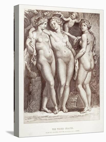 Three Graces-Peter Paul Rubens-Stretched Canvas