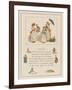 Three Greenaway Girls and Their Dolls One in a Cart-Kate Greenaway-Framed Art Print