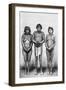 Three Guarauni Indians, Venezuela, 1895-null-Framed Giclee Print