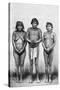 Three Guarauni Indians, Venezuela, 1895-null-Stretched Canvas