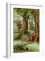 Three Heads and Robin Hood-null-Framed Art Print