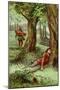 Three Heads and Robin Hood-null-Mounted Art Print