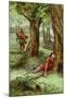 Three Heads and Robin Hood-null-Mounted Art Print