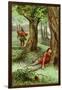 Three Heads and Robin Hood-null-Framed Art Print