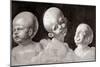 Three Heads of Children, 1506-Albrecht Dürer-Mounted Giclee Print