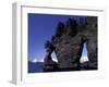 Three-Hole Rock, Kenai Fjords National Park, Alaska, USA-Paul Souders-Framed Photographic Print