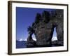 Three-Hole Rock, Kenai Fjords National Park, Alaska, USA-Paul Souders-Framed Photographic Print