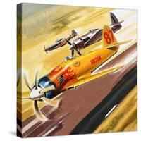 Three 'Hot Rod' Racers from Aerobatic Competitions-Wilf Hardy-Stretched Canvas