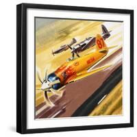 Three 'Hot Rod' Racers from Aerobatic Competitions-Wilf Hardy-Framed Giclee Print