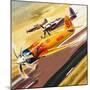 Three 'Hot Rod' Racers from Aerobatic Competitions-Wilf Hardy-Mounted Giclee Print