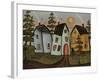 Three Houses 1-Karla Gerard-Framed Giclee Print