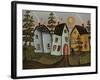 Three Houses 1-Karla Gerard-Framed Giclee Print