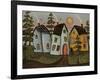 Three Houses 1-Karla Gerard-Framed Giclee Print