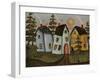 Three Houses 1-Karla Gerard-Framed Giclee Print