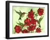 Three Humming Birds-Holly Carr-Framed Giclee Print