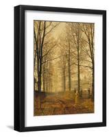 Three Hundred Years Ago-John Atkinson Grimshaw-Framed Giclee Print