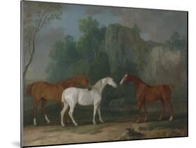 Three Hunters in a Rocky Landscape, 1775-Sawrey Gilpin-Mounted Giclee Print
