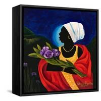 Three hydrangeas-Patricia Brintle-Framed Stretched Canvas