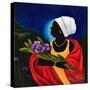 Three hydrangeas-Patricia Brintle-Stretched Canvas