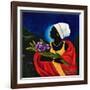 Three hydrangeas-Patricia Brintle-Framed Giclee Print