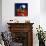 Three hydrangeas-Patricia Brintle-Giclee Print displayed on a wall