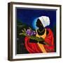 Three hydrangeas-Patricia Brintle-Framed Premium Giclee Print