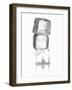 Three Ice Cubes in a Pile-Kai Stiepel-Framed Photographic Print