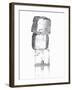 Three Ice Cubes in a Pile-Kai Stiepel-Framed Photographic Print