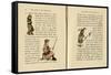 Three Illustrations, the Queen of the Pirate Isle-Kate Greenaway-Framed Stretched Canvas