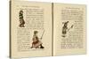 Three Illustrations, the Queen of the Pirate Isle-Kate Greenaway-Stretched Canvas