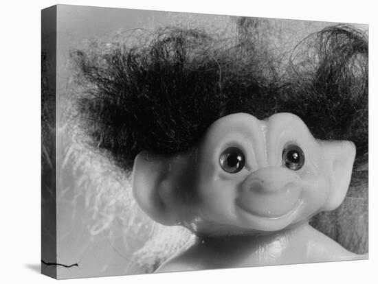 Three Inch Troll Doll Called "Dammit" Sold by Scandia House Enterprises-Ralph Morse-Stretched Canvas