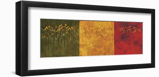 Three Jack Poppies-null-Framed Art Print