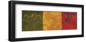 Three Jack Poppies-null-Framed Art Print