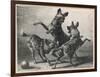 Three Jackals Playing Together-Beckman-Framed Art Print