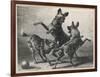 Three Jackals Playing Together-Beckman-Framed Art Print