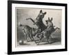 Three Jackals Playing Together-Beckman-Framed Art Print