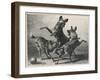 Three Jackals Playing Together-Beckman-Framed Art Print