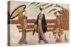 Three Japanese Women In-Suzuki Harunobu-Stretched Canvas