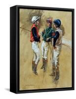 Three Jockeys-Henry Koehler-Framed Stretched Canvas